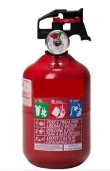Extintor Veicular PQS 1kg ABC - Bolinha