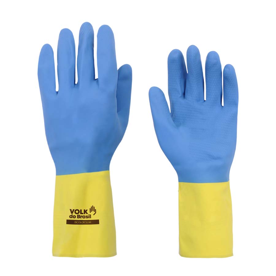 Luva Látex e Neoprene Bicolor – 33cm