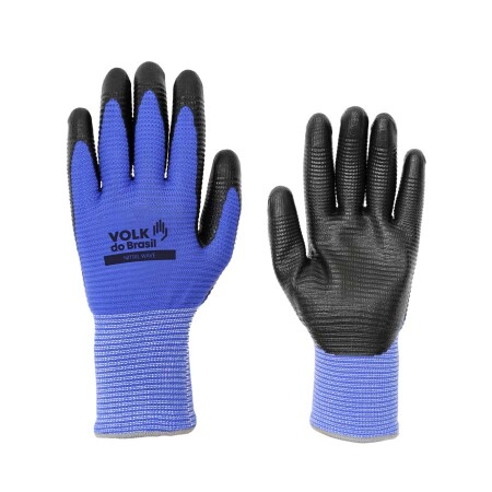 Luva Nitril Wave com Grip Ondulado