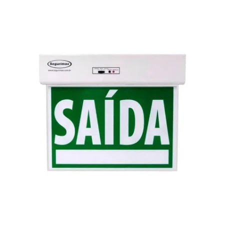 Sinalização de Saída de Emergência STANDARD Dupla Face
