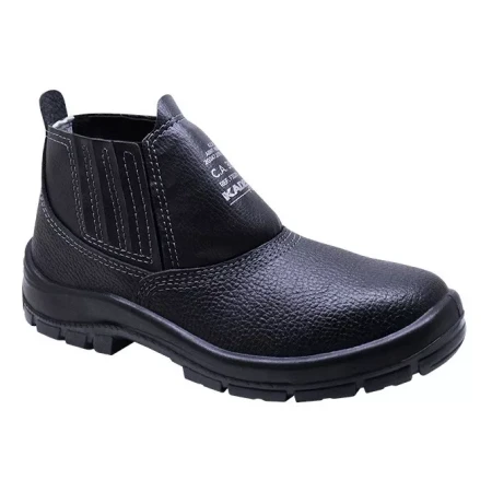 Bota Botina Masculino Para Trabalho Com Biqueira PVC
