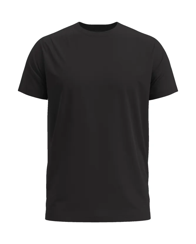 Camiseta de Malha Fria I Manga Curta | Preta