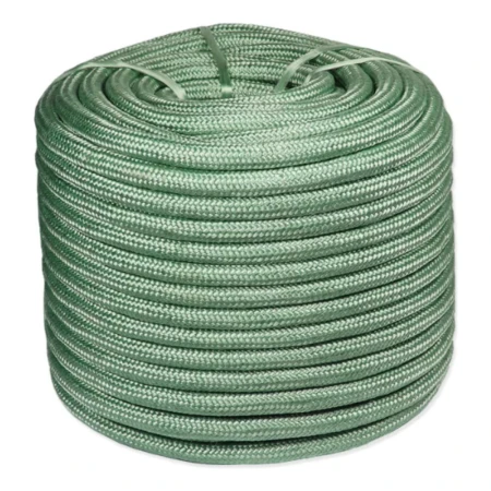 Corda de Poliéster 8mm X 240m Amarrar Carga Caminhão Verde