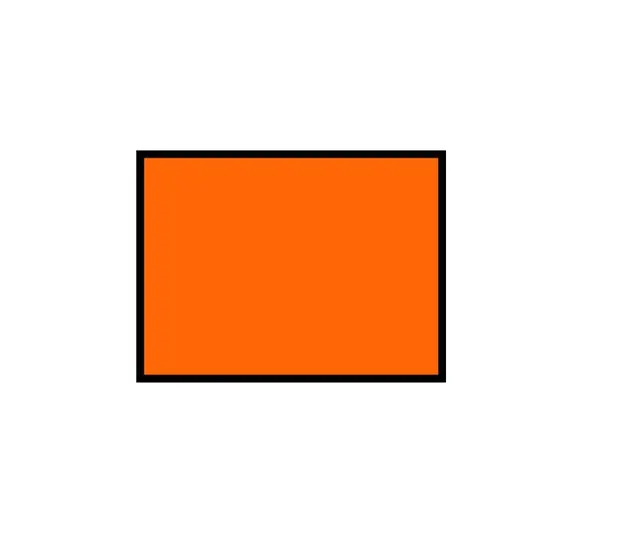 Placa Laranja Lisa 30x40 cm – Identificação de Produtos Perigosos
