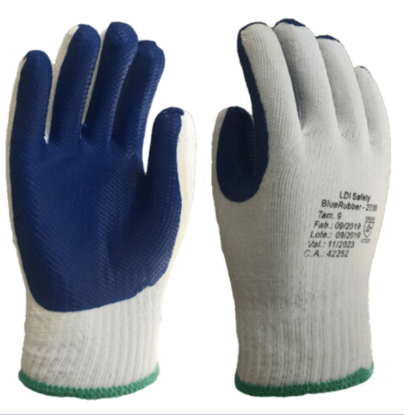 Luva de Segurança LDI Bluerubber 2030 – CA 42252