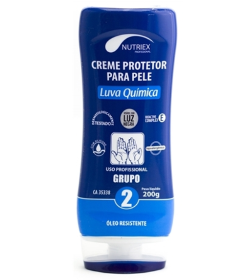 Creme Protetor Luva Química Nutriex Grupo 2 200g
