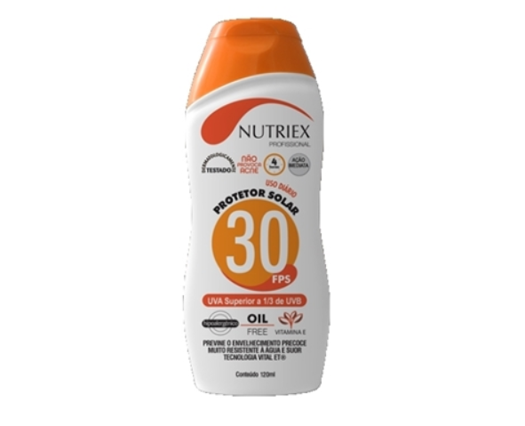 Creme Protetor Solar Fator 30 Nutriex 120ml