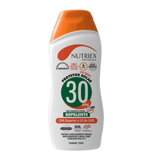 Creme Protetor Solar com Repelente Fator 30 Nutriex 120ml