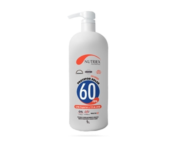 Creme Protetor Solar Fator 60 Nutriex 1L
