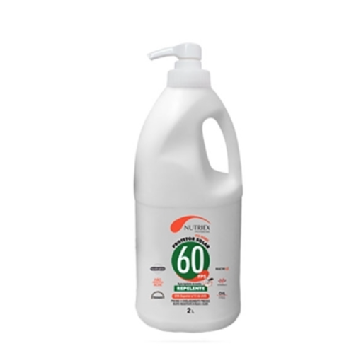 Creme Protetor Solar com Repelente Fator 60 Nutriex 2L