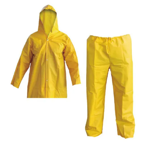 Conjunto Capa de Chuva PVC Laminado