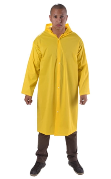 Capa de Chuva PVC Forrada