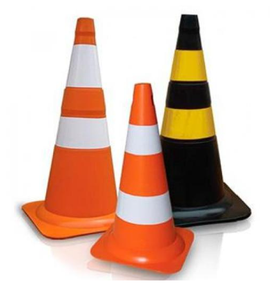 Cones para Sinalização