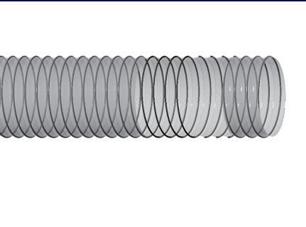 Mangueira PU com Espiral Zincado