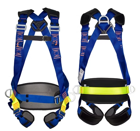 Cinturão de Segurança Paraquedista 4 Pontos com Regulagem e Conforto Abdominal | EVA Ergonômico | CA 42827