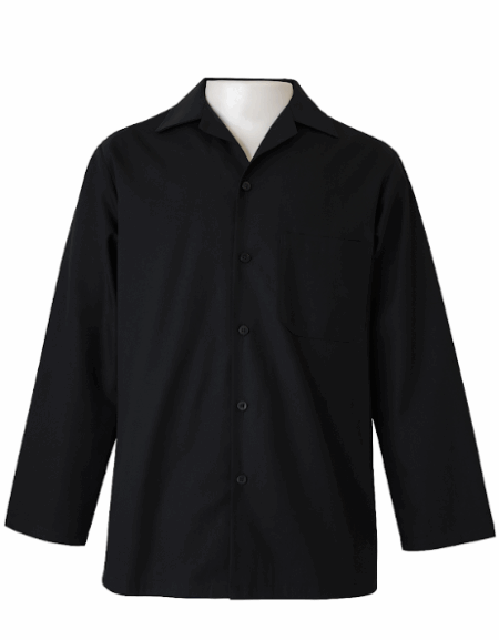 Uniforme Personalizado | Camisa Profissional em Brim Aberta I Manga Longa