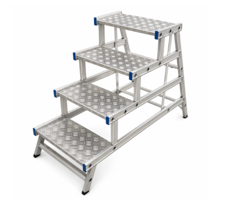 Banqueta Industrial em Alumínio